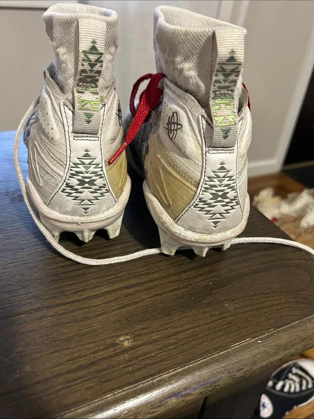 White Athletic Cleats women’s